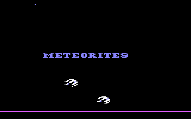 Meteorites (1983) (Electra Concepts) Screenshot